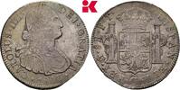 MEXIKO 8 Reales 1803 Mo-FT, Mexiko City. Carlos IV., 1788-1808. Hübsche Patina, leichte Prägeschwäche, SUP