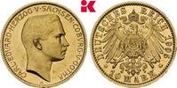 SACHSEN-COBURG UND GOTHA 10 Mark 1905. Auflage: 10.000 Exemplare. Carl E... 4995,00 EUR  + 9,90 EUR frais d'envoi