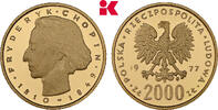 POLEN 2.000 Zlotych 1977, Warschau. Volksrepublik, 1945-1989. Prachtexem... 995,00 EUR  + 9,90 EUR frais d'envoi
