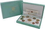 Vatikan Set von 50, 2 und 1 Euro; 50, 20, 10, 5, 2 und 1 C 2013 R, Rom. ... 1895,00 EUR  + 9,90 EUR frais d'envoi