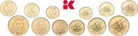 KUWAIT Satz von 100, 50, 20, 10, 5 und 1 Fils 1987. Jabir Ibn Ahmad, 197... 5895,00 EUR  + 9,90 EUR frais d'envoi