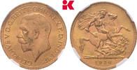 S&Uuml;DAFRIKA Sovereign 1930. SA, Pretoria. George V., 1910-1936. Vorz&uuml;glich... 1195,00 EUR  + 9,90 EUR frais d'envoi