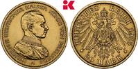 PREUSSEN 20 Mark 1915, A. Seltener Jahrgang. Wilhelm II., 1888-1918. Vor... 3995,00 EUR  + 9,90 EUR frais d'envoi