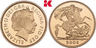 GROSSBRITANNIEN / IRLAND Sovereign 2008, London. Elizabeth II, 1952-2022... 1245,00 EUR  + 9,90 EUR frais d'envoi