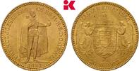 UNGARN 20 Kronen 1893. Kremnitz. Franz Joseph I., 1848-1916. Vorz&uuml;glich 1095,00 EUR  + 9,90 EUR frais d'envoi