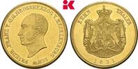 MECKLENBURG 10 Taler (Doppelpistole) 1831. Von großer Seltenheit. Nur 1.938 Exemplare geprägt. Friedrich Franz I., 1785-1837. SPL