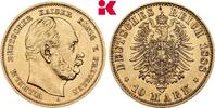 PREUSSEN 10 Mark 1888 A. Wilhelm I., 1861-1888. SUP