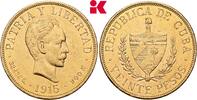 KUBA 20 Pesos Republik seit 1902. -