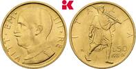 ITALIEN 50 Lire 1931/IX R, Rom. Victor Emanuel III., 1900-1946. Vorz&uuml;gli... 895,00 EUR  + 9,90 EUR frais d'envoi