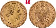 BAYERN 10 Mark Ludwig II., 1864-1886. -