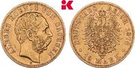 SACHSEN 10 Mark Albert, 1873-1902. -