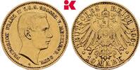 MECKLENBURG-SCHWERIN 10 Mark Friedrich Franz III., 1883-1897. -