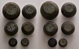 Rom Lot: 6 Kugelgewichte -