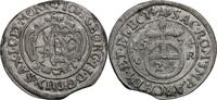 Sachsen 1/24 Taler (Groschen) CR, Dresden Johann Georg II., 1656-1680 -