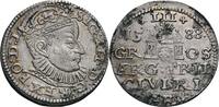 Polen Dreigröscher, Riga Sigismund III., 1587-1632 -