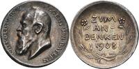 Bayern, Königreich Silberne Miniaturmedaille Prinzregent Luitpold, 1886-1912 -