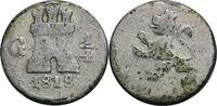 Guatemala 1/4 Real G, Guatemala 1818 Fernando VII., 1808-1821 fast ss, A... 75,00 EUR prix TTC + 14,90 EUR frais d'envoi