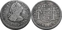 Guatemala 1/2 Real NG-M, Nueva Guatemala Carlos IV., 1788-1808 -