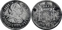 Guatemala 1/2 Real NG-M, Nueva Guatemala Carlos IV., 1788-1808 -
