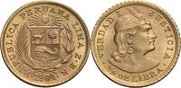 Peru 1/5 Libra, Lima Republik -