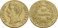 Frankreich 20 Francs A, Paris Napoleon Bonaparte, 1799-1804 -