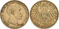 Mecklenburg-Schwerin 10 Mark A, Berlin Friedrich Franz III, 1883-1897 -