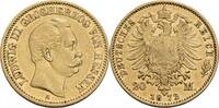 Hessen 20 Mark H, Darmstadt Ludwig III., 1848-1877 -