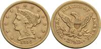USA 2 1/2 Dollars, Philadelphia Liberty head -