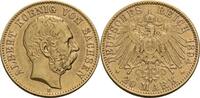 Sachsen 20 Mark E, Muldenhütten Albert, 1873-1902 -