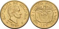 Kolumbieb 5 Pesos, Medellin Republik -