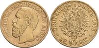 Baden 10 Mark G, Karlsruhe Friedrich I., 1852-1907 -