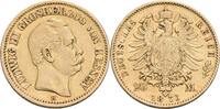 Hessen 20 Mark H, Darmstadt Ludwig III., 1848-1877 -