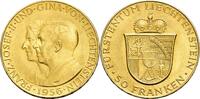 Liechtenstein, Fürstentum 50 Franken, Bern Franz Joseph II., 1938-1989 -
