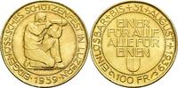 Schweiz 100 Franken, Bern Eidgenossenschaft -