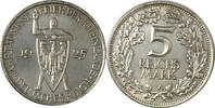 Weimarer Republik 5 Mark 1925 A Rheinlande vz 115,00 EUR  + 10,80 EUR frais d'envoi
