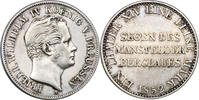 Brandenburg - Preußen Ausbeutetaler 1852 A König Frirdrich Wilhelm IV ss 79,00 EUR  + 10,80 EUR frais d'envoi