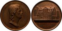 Altdeutschland Sachsen Medaille Schillers Haus in Weimar -