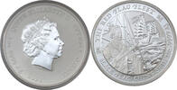 Tuvalu 1 Dollar 1 Unze 2021 Elisabeth II / Blag Flag st in Kapsel 45,00 EUR  + 10,80 EUR frais d'envoi