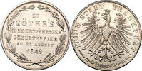 Altdeutschland Frankfurt am Main 2 Gulden 1849 vz+ 239,00 EUR  + 10,80 EUR frais d'envoi