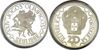 Portugal 250 Escudos 1988 Olympische Spiele Seoul PP in Kapsel 25,00 EUR  + 10,80 EUR frais d'envoi