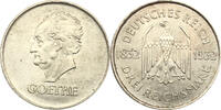 Weimarer Republik 3 Mark 1932 A Goethe vz 75,00 EUR  + 10,80 EUR frais d'envoi