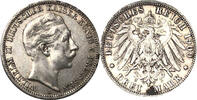 Kaiserreich Preußen 3 Mark 1909 A Kaiser Wilhelm II ss 19,00 EUR  + 10,80 EUR frais d'envoi