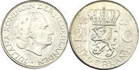 Niederlande 2 1/2 Gulden Königin Juliana -
