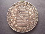 Landesverband Sächsischer Geflügelzüchtervereine um 1900 Rückseite Friedrich August König von Sachsen SUP