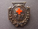 Deutsches Reich Kriegsdienstabzeichen Vaterländischer Frauenverein vom Roten Kreuz, Hersteller A. Stübbe Berlin -