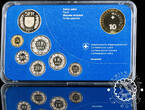 SWITZERLAND COIN SET SWITZERLAND 2013 SILVESTERCHLAUSEN FB