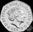 UNITED KINGDOM 50 PENCE 2016 150 An. Beatrix Potter FDC