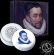Netherlands 2024 DUCATON 1 Oz Silver PROOF – Silver Rider - Delft Edition Box FB