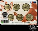 France EUROSET 2023-2024 10, 20, 50 EuroCents BU Coincard - New Design FDC