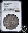Portugal / Brazil 1821 960 REIS – Joao VI - RÍO de JANEIRO NGC AU Details